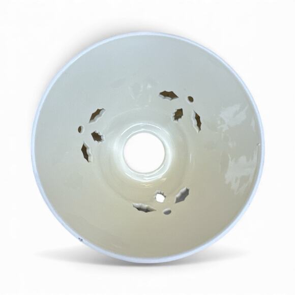 LENOX Holiday Votive Lamp Christmas Holly Berry Candle Holder New Original Box - Picture 5 of 6